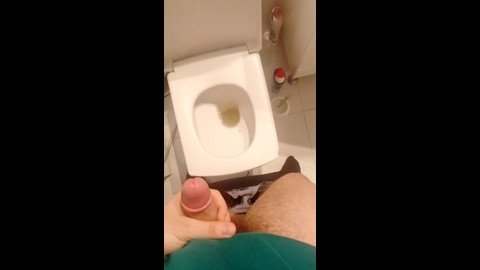 Masturbate dick over unwashed thrust