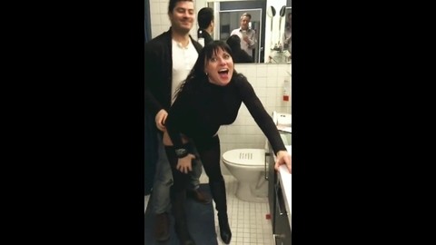 Fuck a chick in the restaurant toilet