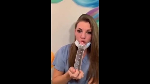 Focus with mask and dildo in mouth - Country of Blood