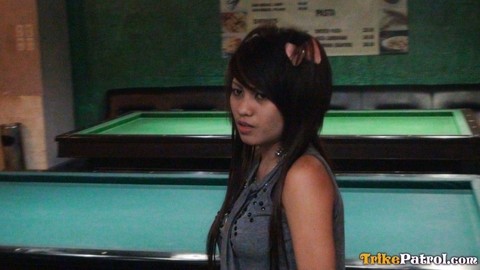 Cute Filipina girl Zel sports a mouthful of cum after pleasuring a sex tourist | Фото 4