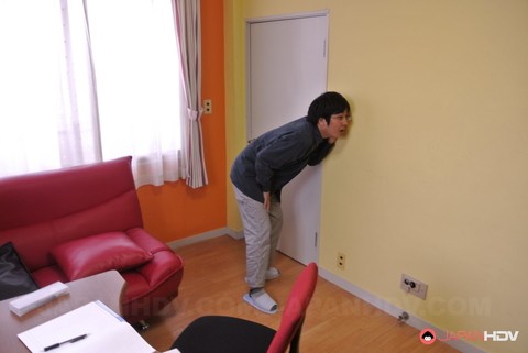 Horny Asian housewife Yui Ayana seducing her neighbor's nerdy son | Фото 1