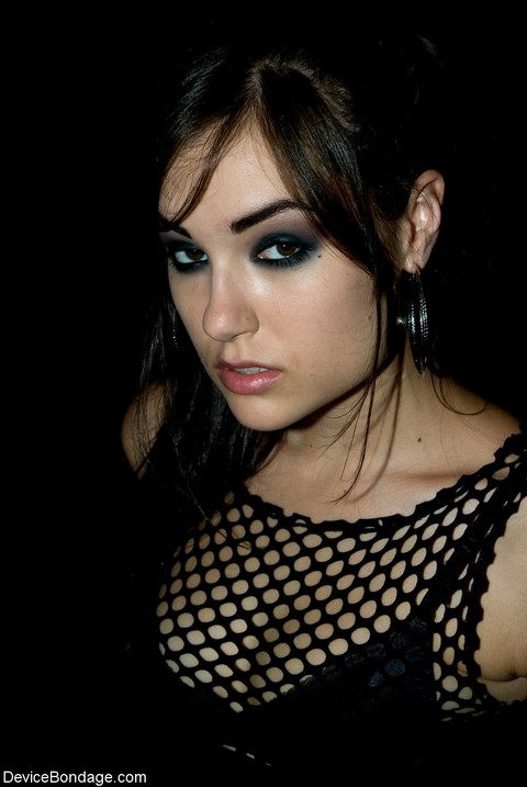 MILFs Trina Michaels & Sasha Grey pose in their hot outfits at the BDSM club | Фото 17